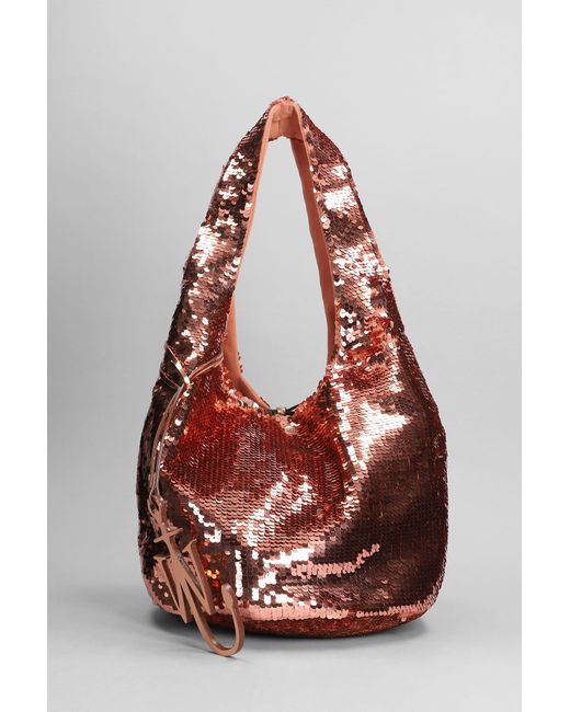 J.W. Anderson Red Sequin Hand Bag