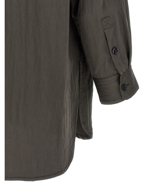 Lemaire Gray 'Utility' Overshirt for men