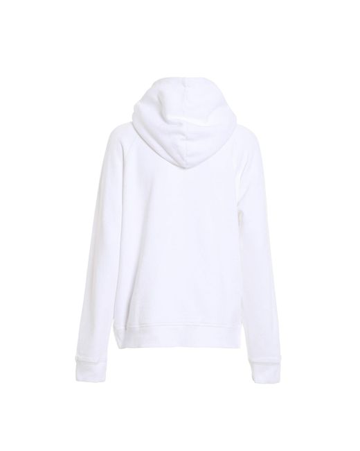 DSquared² White Love Is Forever Print Sweatshirt for men