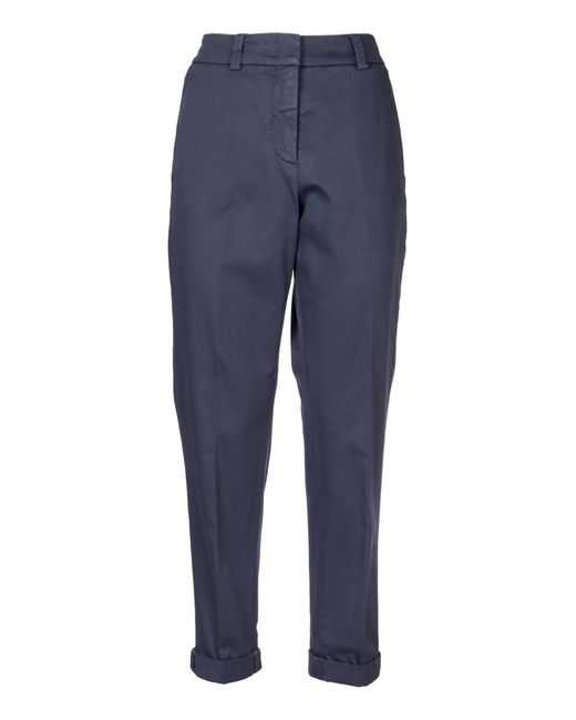 Peserico Blue Trousers