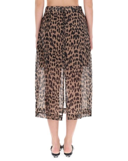 Baum und Pferdgarten Women's Brown Shevin Skirt mid length skirts