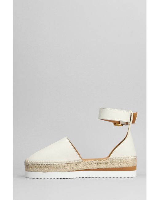 See By Chloé Natural Glyn Espadrilles