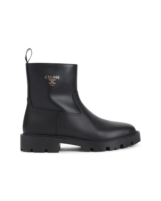 Céline Black Zipped 35 Boots