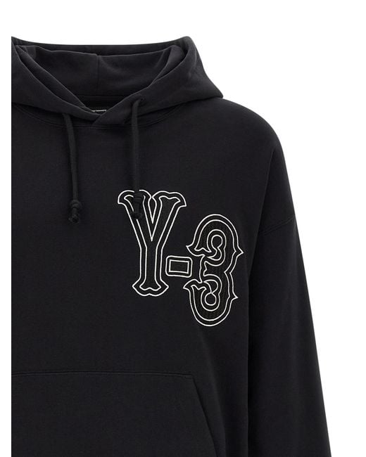 Y-3 Blue Cotton Sweatshirt Clothing for men