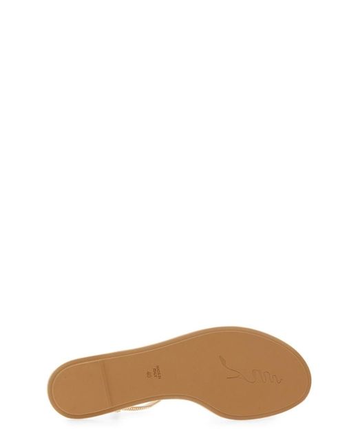 Rene Caovilla Natural Sandal Diana