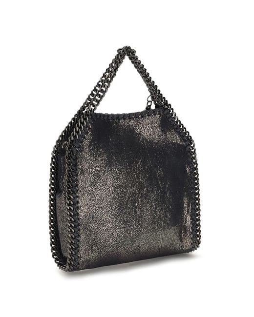 Stella McCartney Black Small Falabella Shoulder Bag Polyester