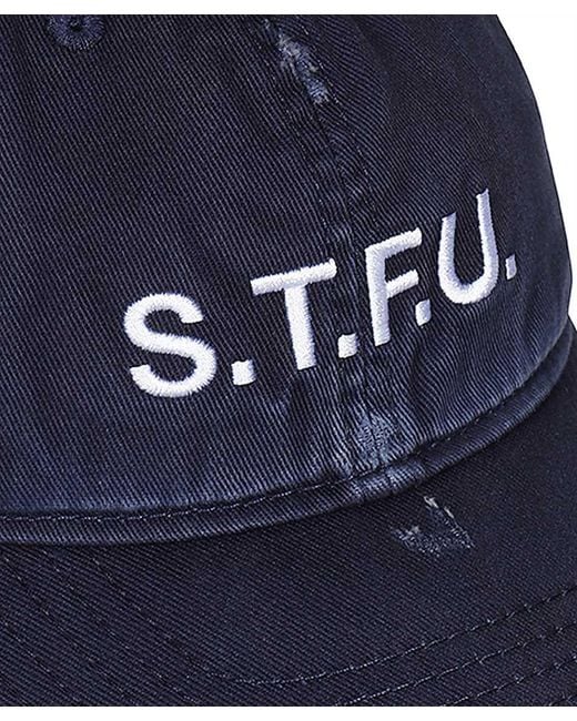Heron Preston Blue Baseball Cap for men