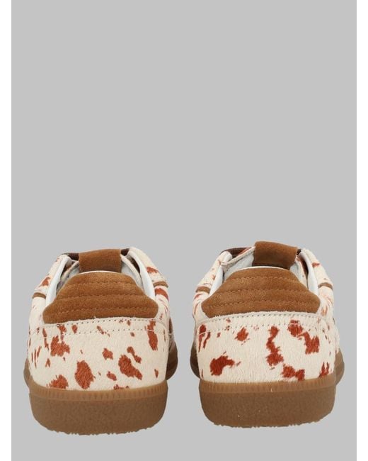Alohas Brown Sneakers Tb.490 Rife Leather Trainers
