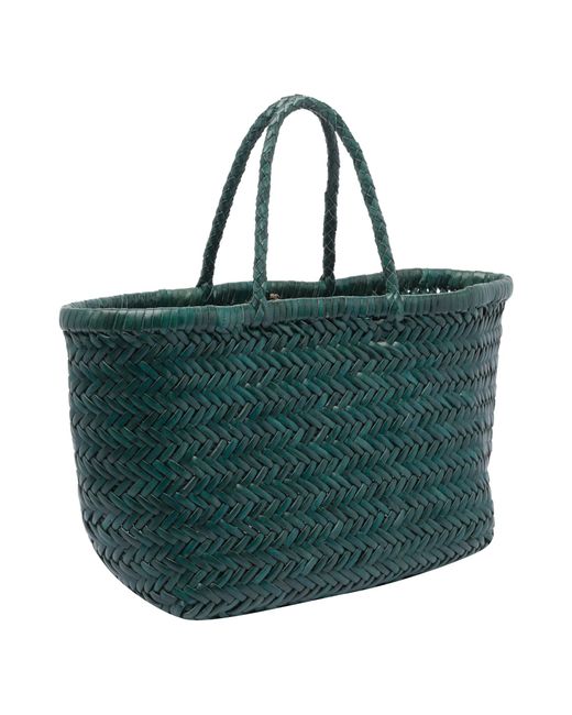 Dragon Diffusion Green Small Bamboo Triple Jump Handbag