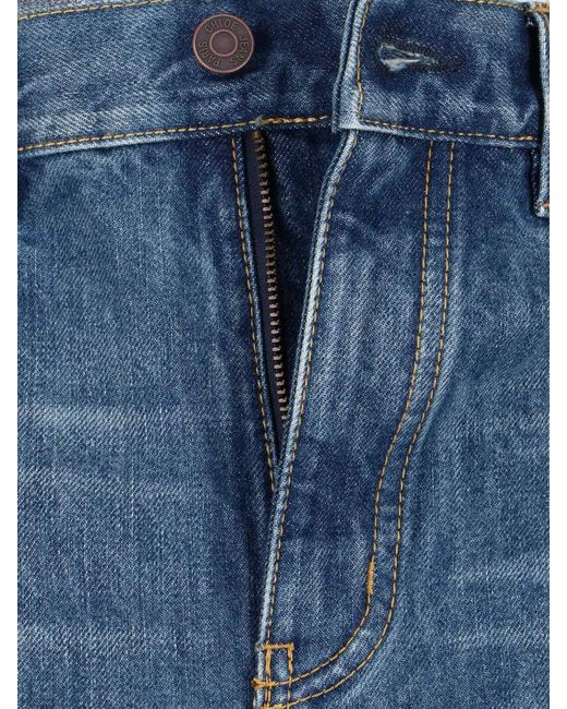 Chloé Blue Jeans Outer Shell: Cotton