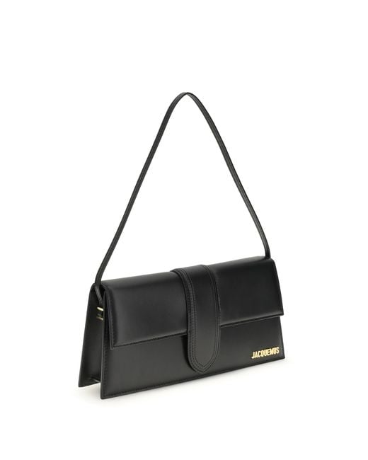 Jacquemus Black Le Bambino Long Shoulder Bag Calf Leather Bos Taurus