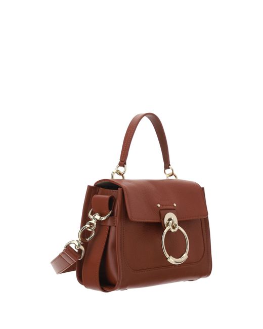 Chloé Brown Tess Handbag