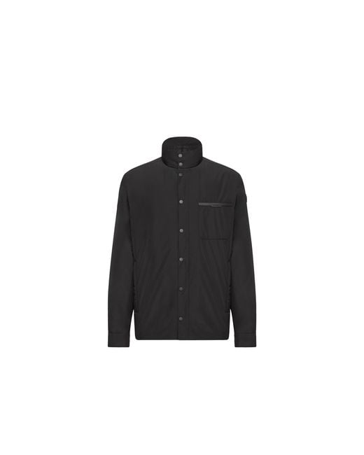 Moncler Black Moncler Yndale Short Down Jacket for men