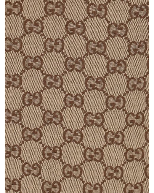 Gucci Brown Gg Clamp Mini Dress