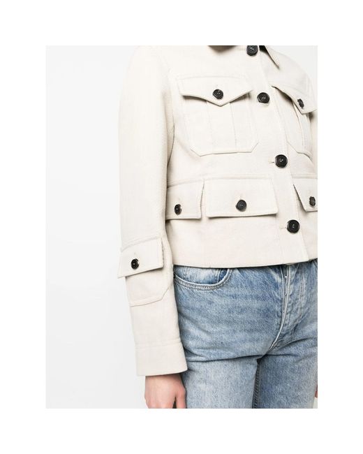 DURAZZI MILANO Natural Cropped Jacket