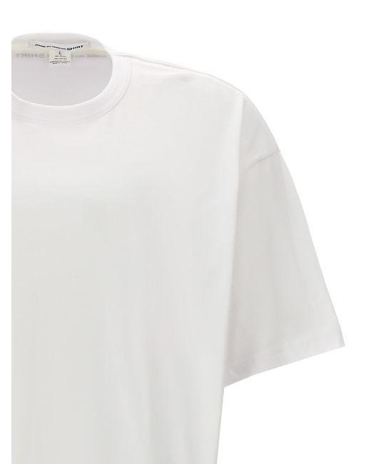 Comme des Garçons Logo Print T-shirt White for men