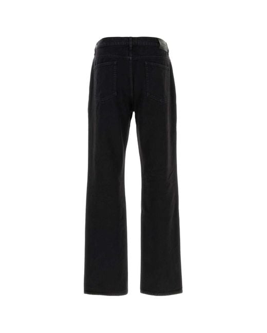 Saint Laurent Black Denim Jeans for men