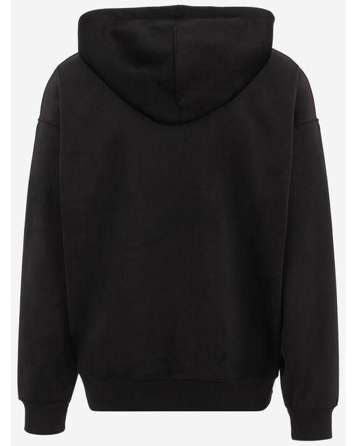 Adidas Black Sweatshirt Recycled Polyester Elastane Sweatshirts for men