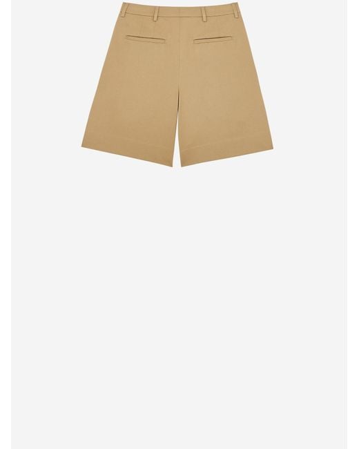 Saint Laurent White Cotton Shorts for men