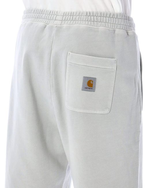 Carhartt Gray Nelson Sweat Shorts for men