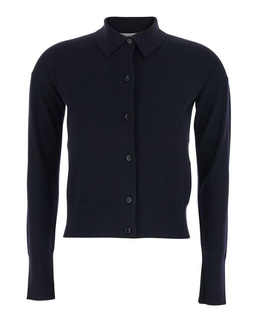 Max Mara Blue Sweater Medeola Wool Tops