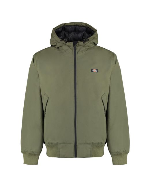 Dickies Green New Sarpy Techno Fabric Jacket for men