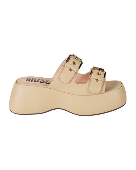 Moschino Natural Dolly75 Sandals