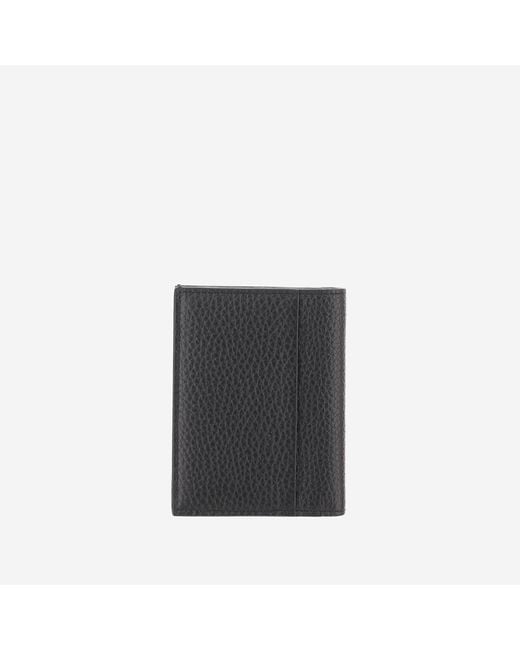 Montblanc Black Leather Wallet & Cardholders for men