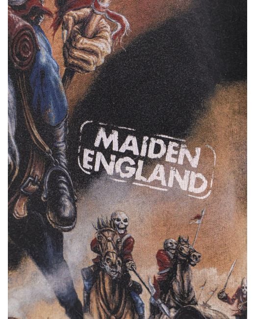 Represent Black Iron Maiden X Steed Cotton Sweatshirt for men