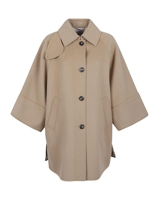 Weekend by Maxmara Natural Rufo Quilted Coat