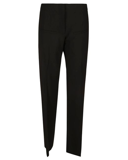 J.W. Anderson Black Front Pocket Straight Trousers