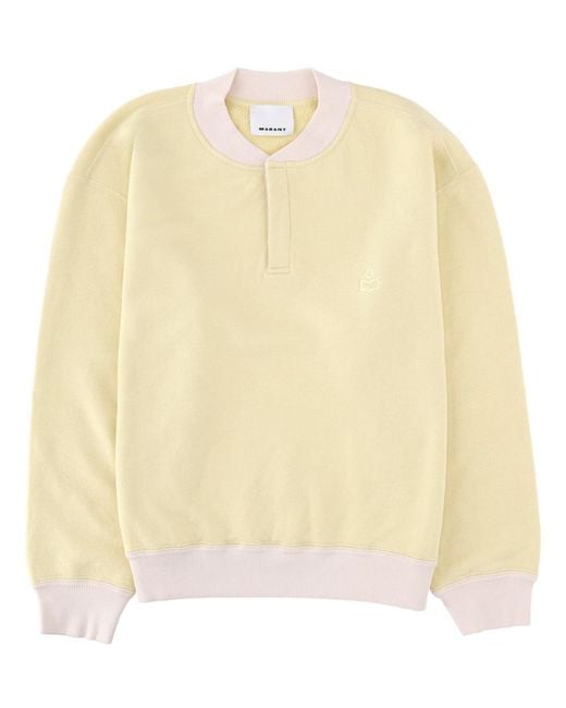 Isabel Marant Natural Sweatshirt Mathias Cotton Sweatshirts for men