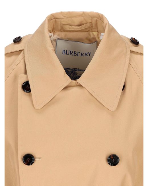 Burberry Natural Coats