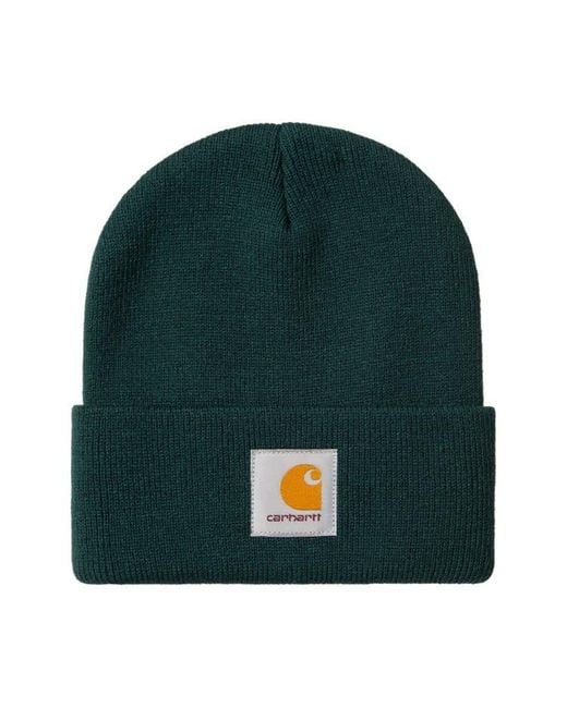 Carhartt Green Short Watch Hat for men