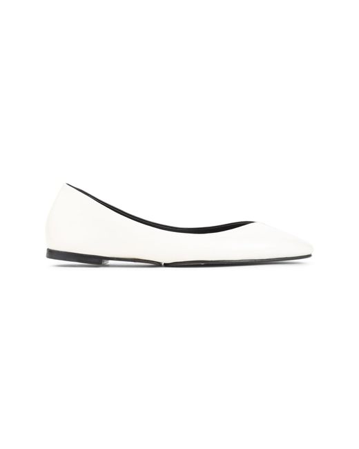 Jacquemus Metallic Ovalo Ballerinas