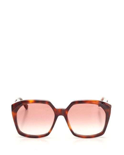 Chloé Pink Oversize Sunglasses