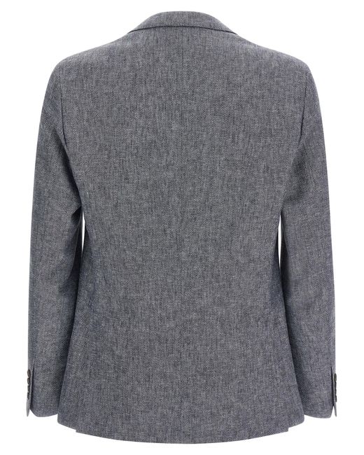 Pal Zileri Gray Brera Blazer for men