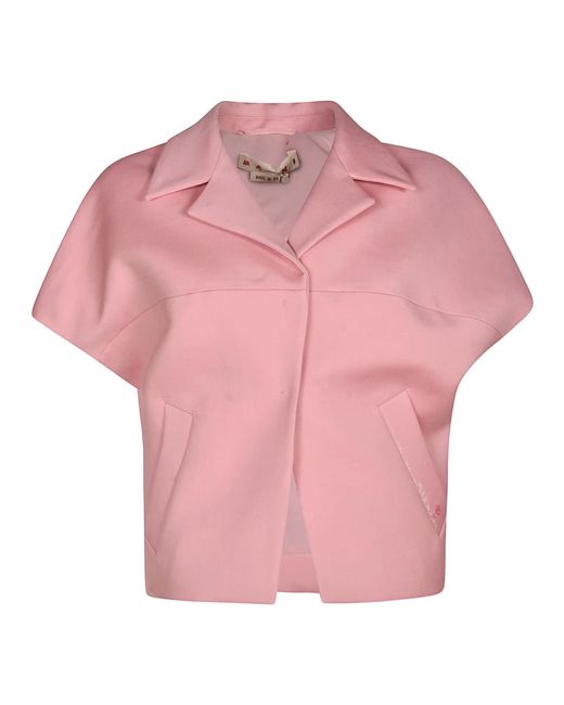 Marni Pink Cropped Jacket