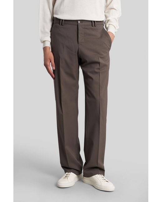 PT Torino Gray Ma37 Pants for men