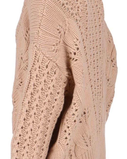 Ermanno Scervino Pink Cashmere Sweater