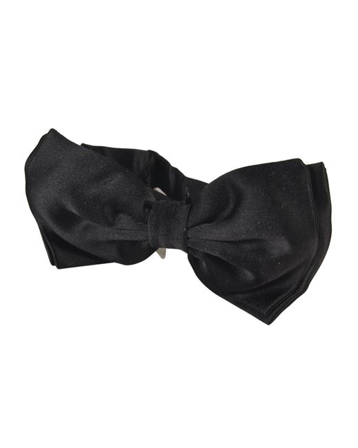 Lardini Black Classic Bow Tie for men