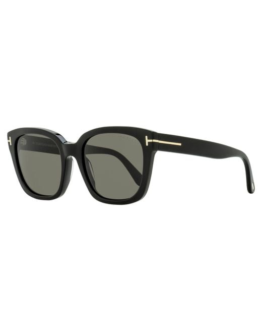 Tom Ford Black Haylay Sunglasses Tf1216 01A 53Mm Ft1216 Plastic (Acetate)