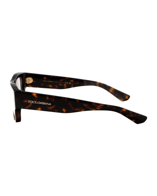 Dolce & Gabbana Black Optical Frames Acetate Glasses for men