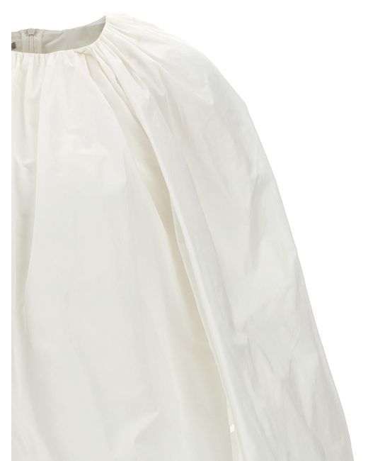 Stella McCartney White Cape Mini Dress