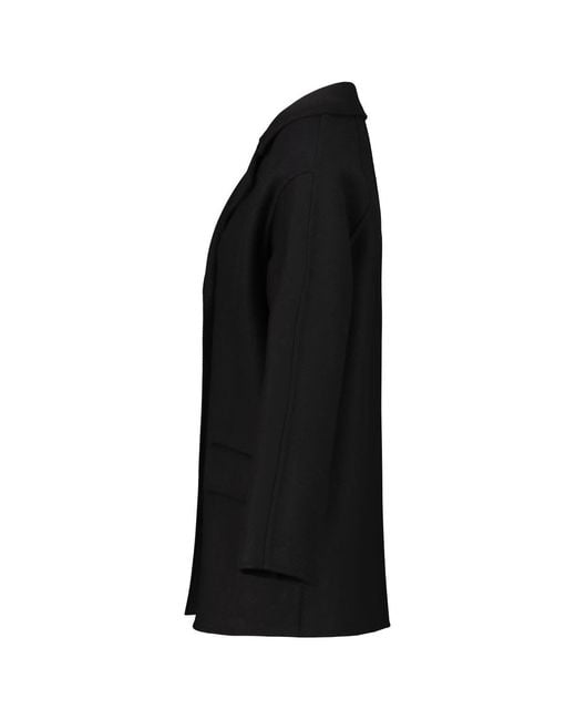 The Row Black Azuron Coat