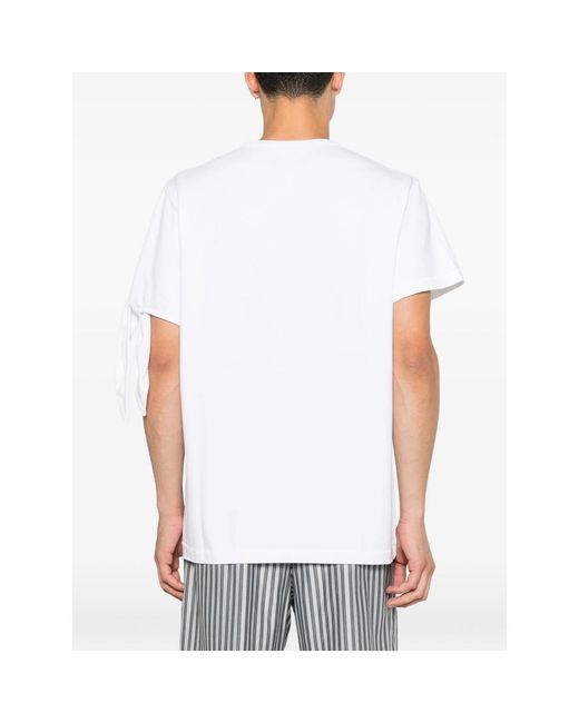 J.W. Anderson White Jw Anderson T-Shirts & Vests for men