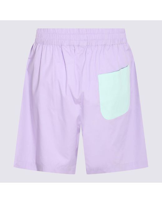 Ih Nom Uh Nit Purple Cotton Shorts for men