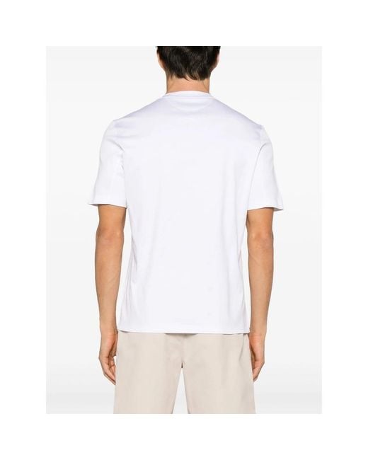 Brunello Cucinelli White T-shirts for men