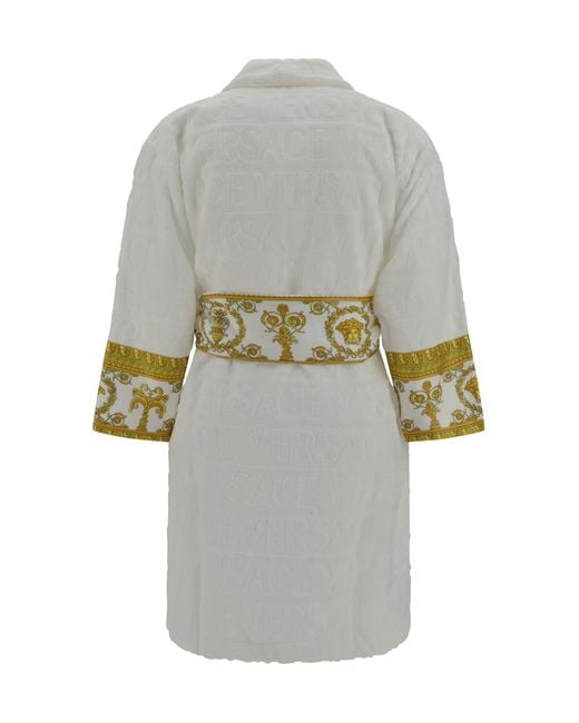 Versace White Bathrobe