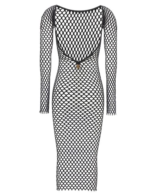 Roberto Cavalli Black 'Anatomic' Dress